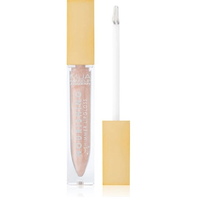MUA Makeup Academy Virtual Glow vyživujúci lesk na pery pre trblietavý lesk Hologlo 6,5 ml