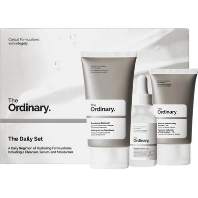 The Ordinary Комплект - Почистващ гел, Серум и Крем, 50 + 2 х 30 ml