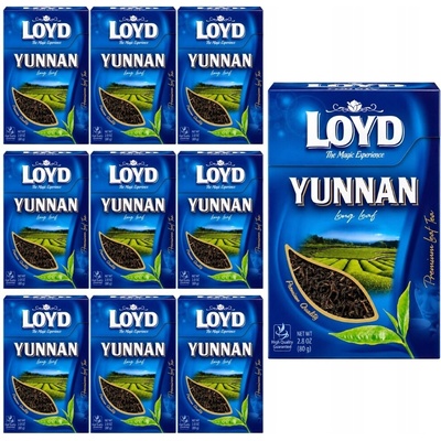 Loyd Yunnan čierny čínsky listový čaj 80 g