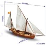 Occre Сан Хуан 1: 70 комплект