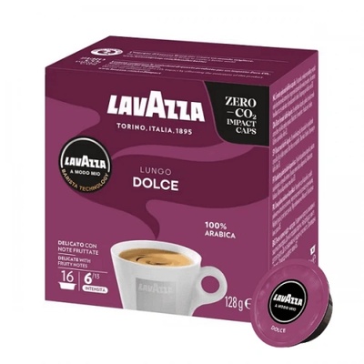 Кафе Lavazza A Modo Mio Lungo Dolce капсули 16бр