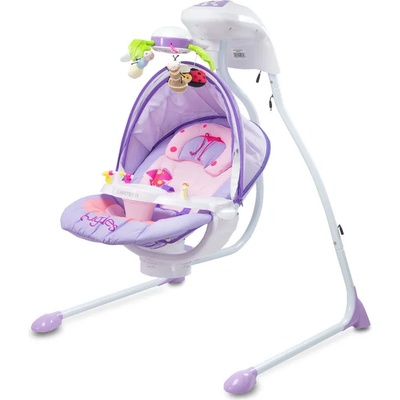 Caretero Електрически Шезлонг И Люлка Bugies Purple Caretero