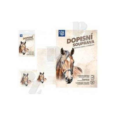 Dopisní papír barevný LUX 5+10 Kůň, MFP Paper