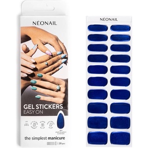 NEONAIL Easy On Gel Stickers Стикери за нокти с използване на UV/LED лампа цвят M01 20 бр