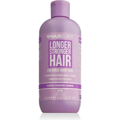 Hairburst Longer Stronger Hair Shampoo For Curly, Wavy Hair 350 ml шампоан за къдрава и вълнообразна коса унисекс