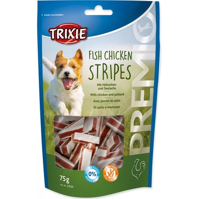 Trixie Premio Ligh Stripes light pásiky kura a losos 75 g