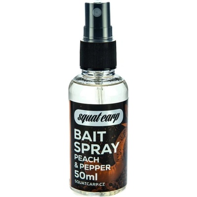 Squat Carp Bait Spray Peach & Pepper 50 ml