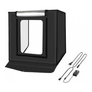 Puluz Лайтбокс PULUZ photo cube с вградени светодиоди, преносимо мини студио за продуктова фотография, 40x40см