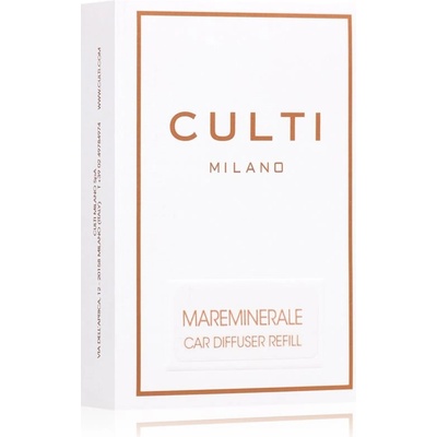 Culti Milano Car Mareminerale vůně do auta náhradní náplň 57x35 cm