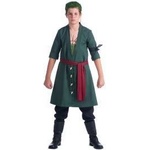 One Piece Маскировъчен костюм за деца One Piece Roronoa Zoro (6 Части) Размер 7-9 години