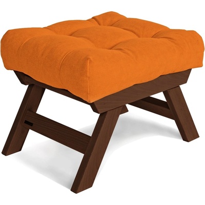 MarLiving Taburet BREEZIO 03 55 cm z masivu/oranžový