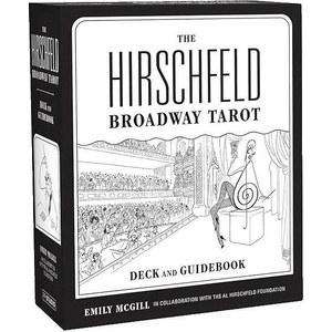 Running Press Оригинални карти Таро Hirschfeld Broadway Tarot - Emily McGill, AI Hirschfeld