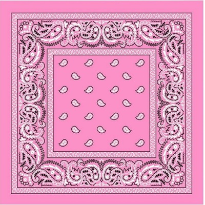 Woodrow bandana šátek pink růžová B543