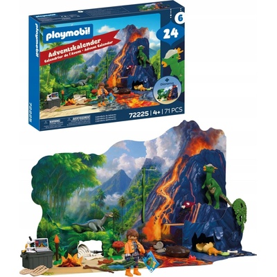 PLAYMOBIL Adventný kalendár: Výprava dinosaurov