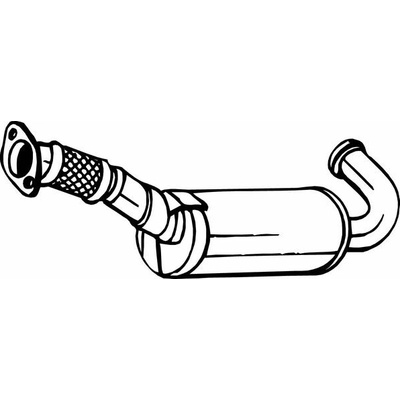 Filter sadzí/pevných častíc výfukového systému BOSAL 097-906 (097906)