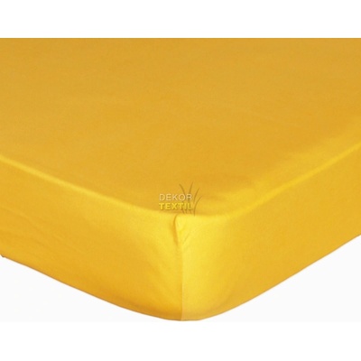 Forbyt prostěradlo Jersey žluté 180x200