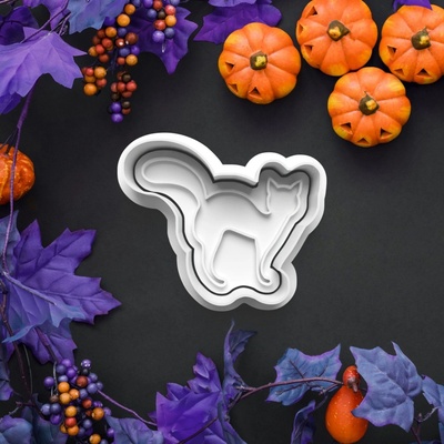 Halloween - Vykrajovátko s pečiatkou