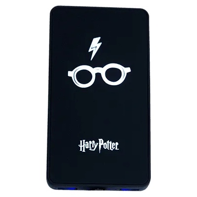 Warner Bros. Interactive Портативна батерия Warner Bros - Harry Potter, 6000 mAh, черна (8968)