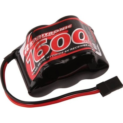 Robitronic NiMH batéria 6.0 V 1600 mAh kocka RX