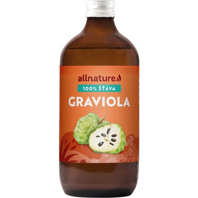 Allnature Graviola Premium 100% šťáva 500 ml