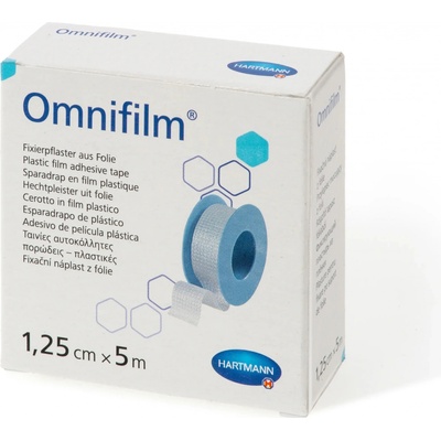 Omnifilm fixační náplast cívka 1,25 cm x 5 m 1 ks