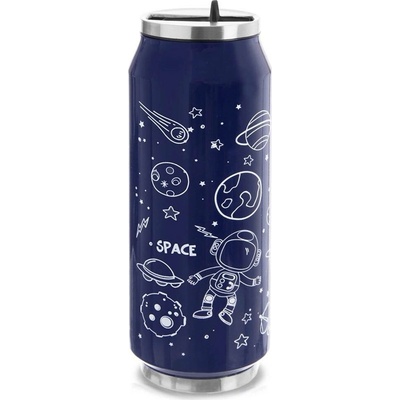 Orion Termoska plechovka nerez 500 ml vesmír
