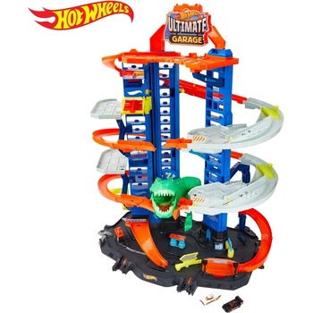 Hot Wheels City Garáž s T-Rexom