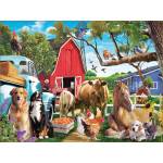SunsOut - Puzzle Trujillo - Gathering in the Farmyard - 1 000 piese