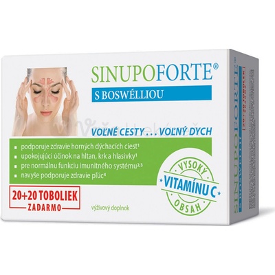 Sinupo Forte 20 + 20 toboliek