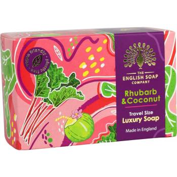 English Soap Company tuhé mýdlo Rebarbora & Kokos 100 g