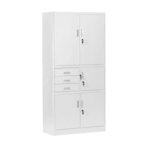 Carmen Метален шкаф Carmen CR-1281 Е - сив