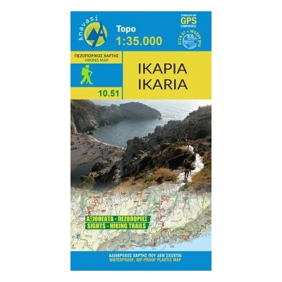 Anavasi mapa Ikaria 1:35 t.