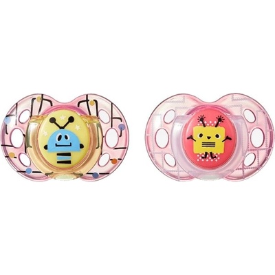 Tommee Tippee Fun Style růžová 2 ks