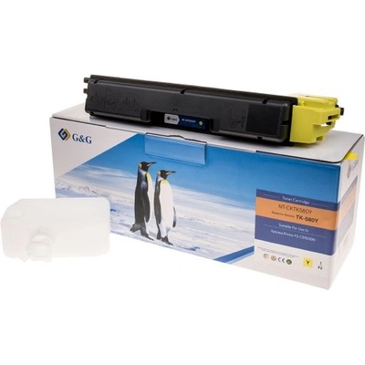 Compatible КАСЕТА ЗА KYOCERA FS C5150DN - Yellow - TK580Y (TK-580Y) - PN NT-CKTK580Y - G&G (NT-CKTK580Y)