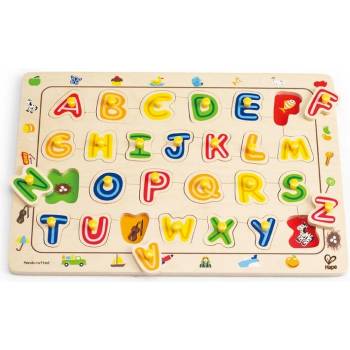 Hape H1501 Дървен пъзел - Азбука малки букви (h1501)