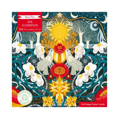Adult Sustainable Jigsaw Puzzle Nina Pace: Sun Celebration | Flame Tree Publishing
