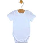 Rainy Бебешко боди с къс ръкав Rainy - Milk, 62 cm, 2-4 м (614202) - baby