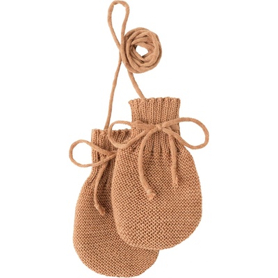 disana Детски ръкавици Disana Kid's Strick-Handschuhe Gloves - Karamell - размер 0 (EU) (202-7761-0211)