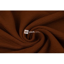 de-park Teplákovina 3D - Stripe - kaštanová