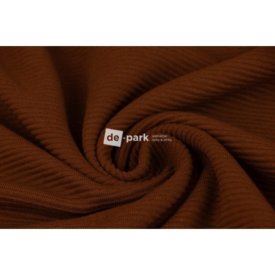 de-park Teplákovina 3D - Stripe - kaštanová