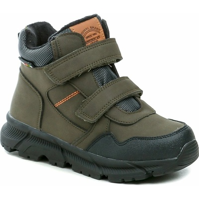 American Club XD141 dětské zimní boty khaki