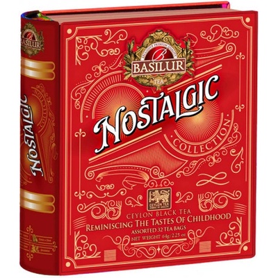 Basilur Nostalgic Book Assorted 32 x 2 g