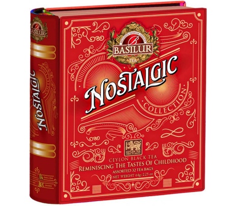 Basilur Nostalgic Book Assorted 32 x 2 g