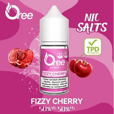 Oree Salt Fizzy Cherry 10 ml 10 mg