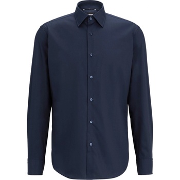 HUGO BOSS Men's H-JOE-Kent Shirt Impeccable Tailoring - Dark Blue 404