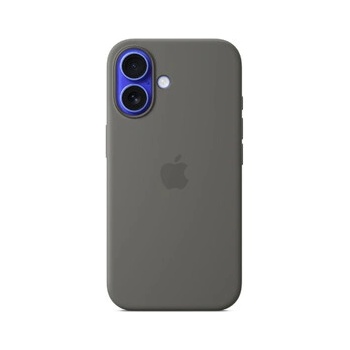 Apple iPhone 16 MagSafe Silicone Case stone gray (MYY33ZM/A)