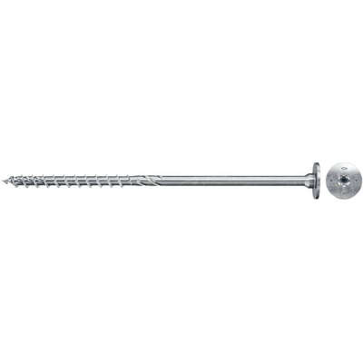 Fischer PowerFast II 566356 skrutka so zápustnou hlavou 8 mm 100 mm vnútorná hviezdica ocel glavanizované zinkom 50 ks