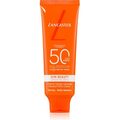 Lancaster Sun Beauty Mineral Face Cream слънцезащитен крем за лице SPF 50 50ml