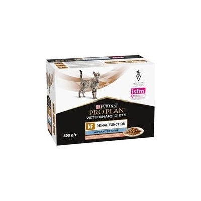 Pro Plan Veterinary Diets Feline NF Advance Care Renal Function Salmon 4 x 10 x 85 g