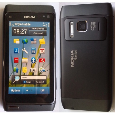 Dotykové sklo Nokia N8
